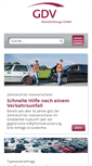 Mobile Screenshot of gdv-dl.de